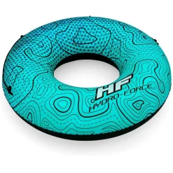 SALVAGENTE CIAMBELLA GONFIABILE CON MOTIVI ONDULATI BREEZE RIDER 106X106X27CM 36401