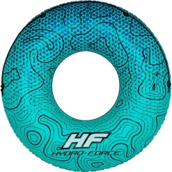 SALVAGENTE CIAMBELLA GONFIABILE CON MOTIVI ONDULATI BREEZE RIDER 106X106X27CM 36401