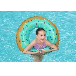 SALVAGENTE CIAMBELLA GONFIABILE FASHION 91 CM DONUT DOLCE PER MARE PISCINA 36300