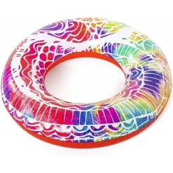 SALVAGENTE COLORATO 91CM CON MANIGLIE PISCINA MARE ESTATE COLORI ASSORTITI 36084B