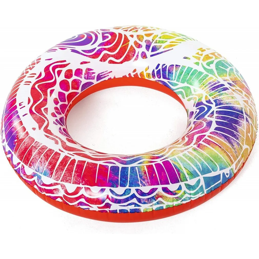 SALVAGENTE COLORATO 91CM CON MANIGLIE PISCINA MARE ESTATE COLORI ASSORTITI 36084B