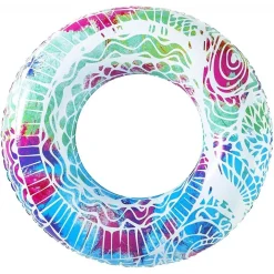 SALVAGENTE COLORATO 91CM CON MANIGLIE PISCINA MARE ESTATE COLORI ASSORTITI 36084B