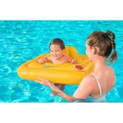 SALVAGENTE GONFIABILE A MUTANDINA QUADRATO SWIM SAFE ABC STEP A 76 X 76 CM 32050