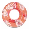 SALVAGENTE GONFIABILE ANELLO GALLEGGIANTE PISCINA TROPICALE ROSSO CORALLO 91CM 017549