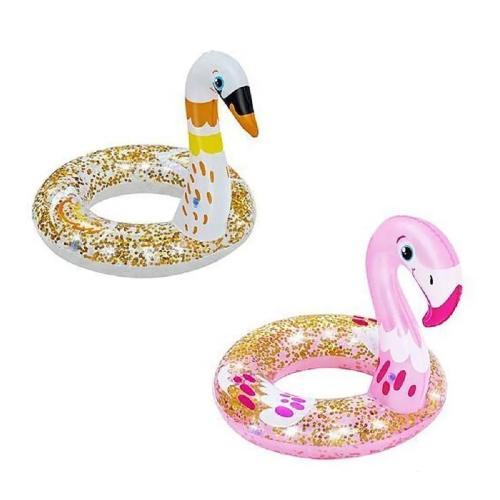 SALVAGENTE GONFIABILE 61CM PER BAMBINI SHIMMER N'FLOAT CIAMBELLA ASSORTITI 36306