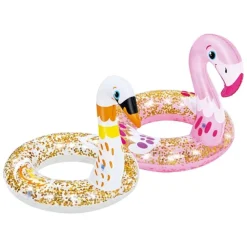 SALVAGENTE GONFIABILE 61CM PER BAMBINI SHIMMER N'FLOAT CIAMBELLA ASSORTITI 36306