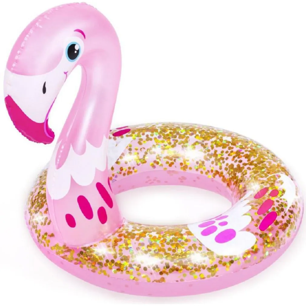 SALVAGENTE GONFIABILE 61CM PER BAMBINI SHIMMER N'FLOAT CIAMBELLA ASSORTITI 36306