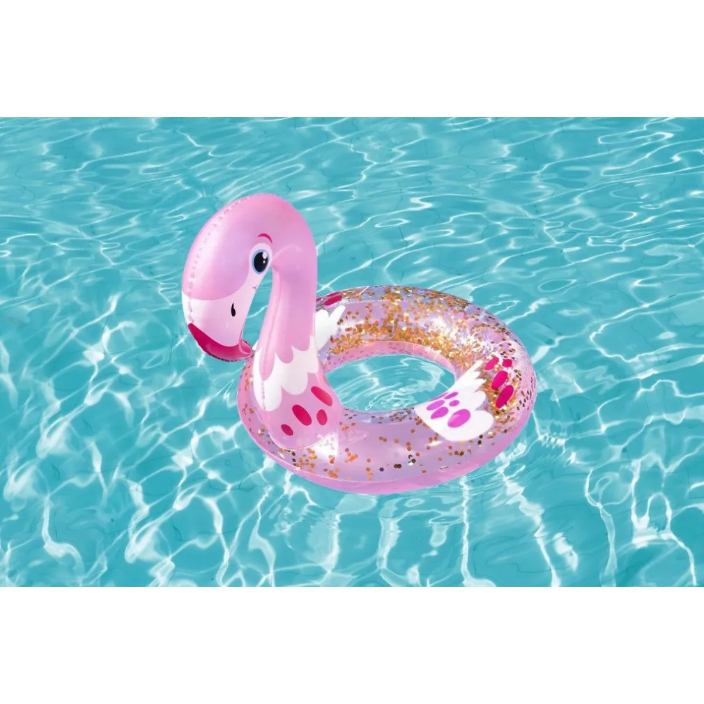 SALVAGENTE GONFIABILE 61CM PER BAMBINI SHIMMER N'FLOAT CIAMBELLA ASSORTITI 36306
