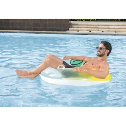 SALVAGENTE GONFIABILE GALLEGGIANTE GRAFICA LIMONE FRESH SQUEEZE LEMON CON MANIGLIE 36448