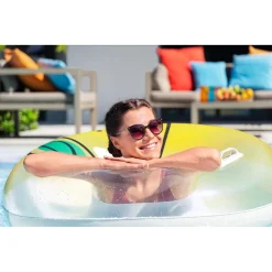 SALVAGENTE GONFIABILE GALLEGGIANTE GRAFICA LIMONE FRESH SQUEEZE LEMON CON MANIGLIE 36448