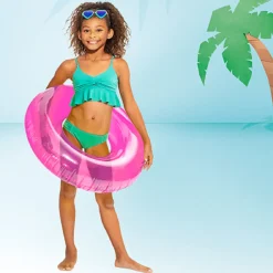 SALVAGENTE GONFIABILE NEON 91 CM MARE GIOCHI SPIAGGIA PISCINA NUOTO ESTATE 59262