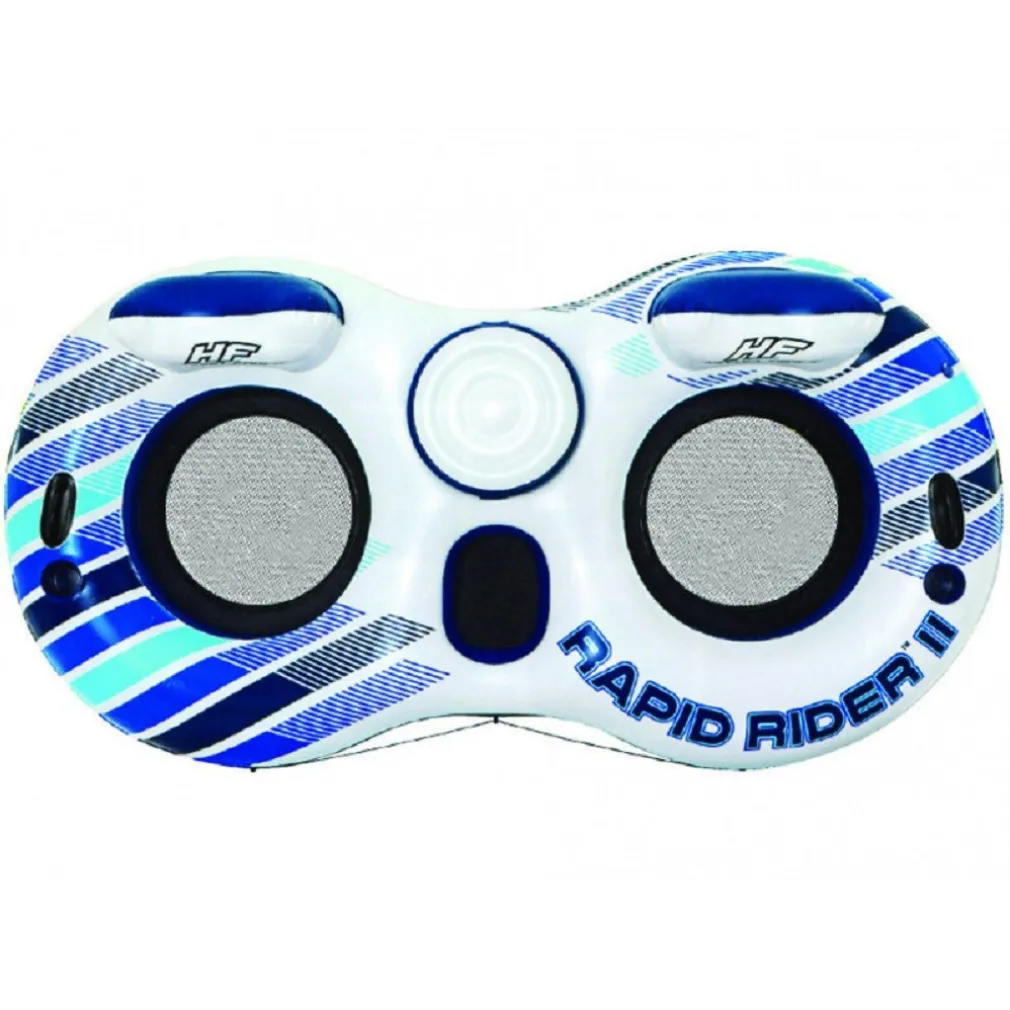 SALVAGENTE POLTRONA GONFIABILE GALLEGGIANTE RAPID RIDER 2 POSTI 251X132 CM 43113