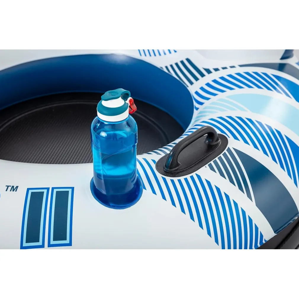 SALVAGENTE POLTRONA GONFIABILE GALLEGGIANTE RAPID RIDER 2 POSTI 251X132 CM 43113