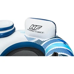 SALVAGENTE POLTRONA GONFIABILE GALLEGGIANTE RAPID RIDER 2 POSTI 251X132 CM 43113