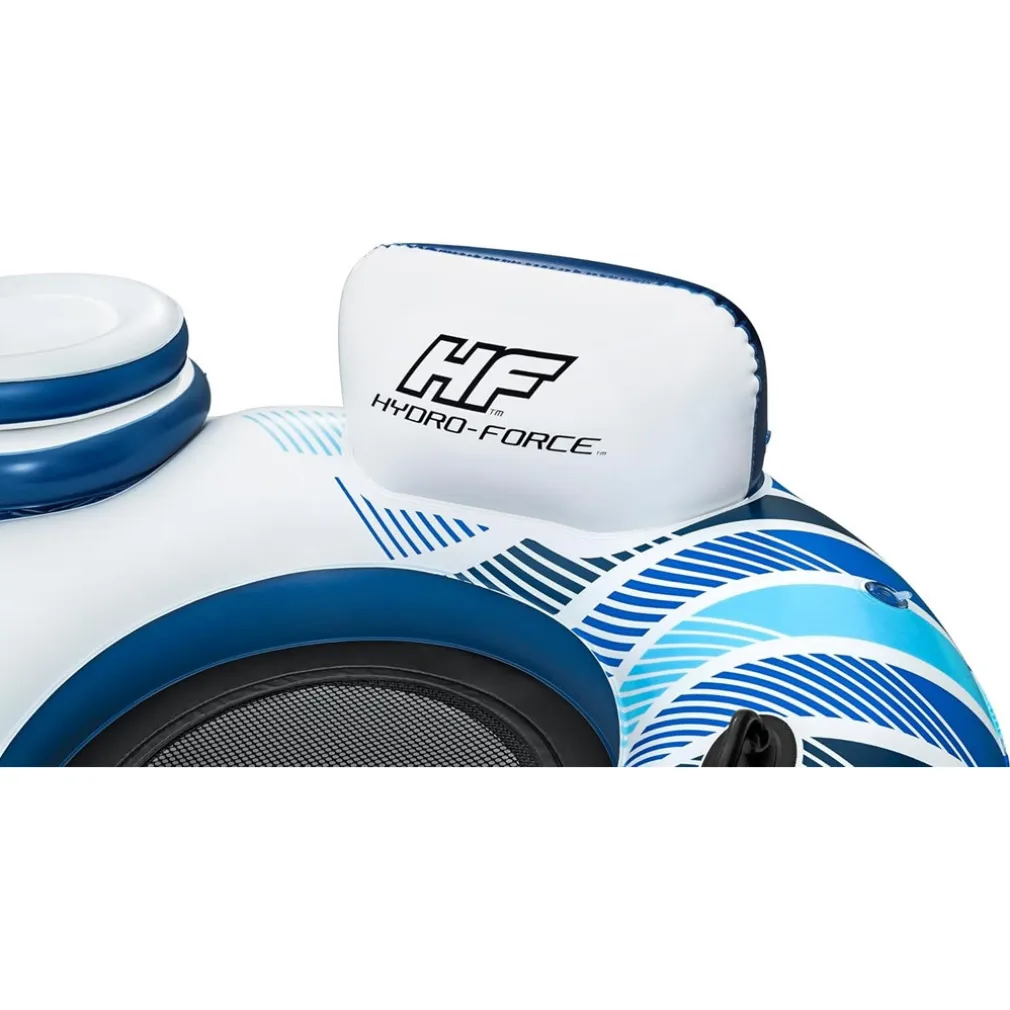 SALVAGENTE POLTRONA GONFIABILE GALLEGGIANTE RAPID RIDER 2 POSTI 251X132 CM 43113