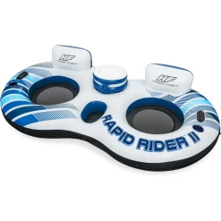 SALVAGENTE POLTRONA GONFIABILE GALLEGGIANTE RAPID RIDER 2 POSTI 251X132 CM 43113