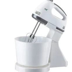SBATTITORE ELETTRICO CON CIOTOLA FISSA 2 LITRI MIXER 200W 4 FRUSTE 7 VELOCITA'