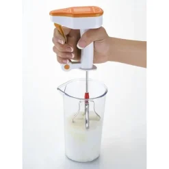 SBATTITORE FRUSTA MANUALE A PRESSIONE SBATTI MONTA IMPASTATORE