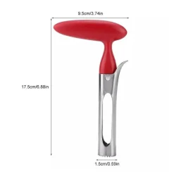 SBUBBIA MELA TAGLIA MELE FRUTTA LEVA RIMUOVI TORSO MANUALE A CLIP IN ACCIAIO