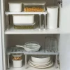 SCAFFALE ESPANDIBILE PER ARMADIETTI ORGANIZER CUCINA A SCOMPARSA BAGNO DISPENSA