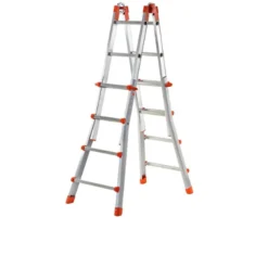 SCALA GIERRE scaletto allumino TELESCOPICA SCALA MEDIA ALLUMINIO MT 3,80 GIERRE