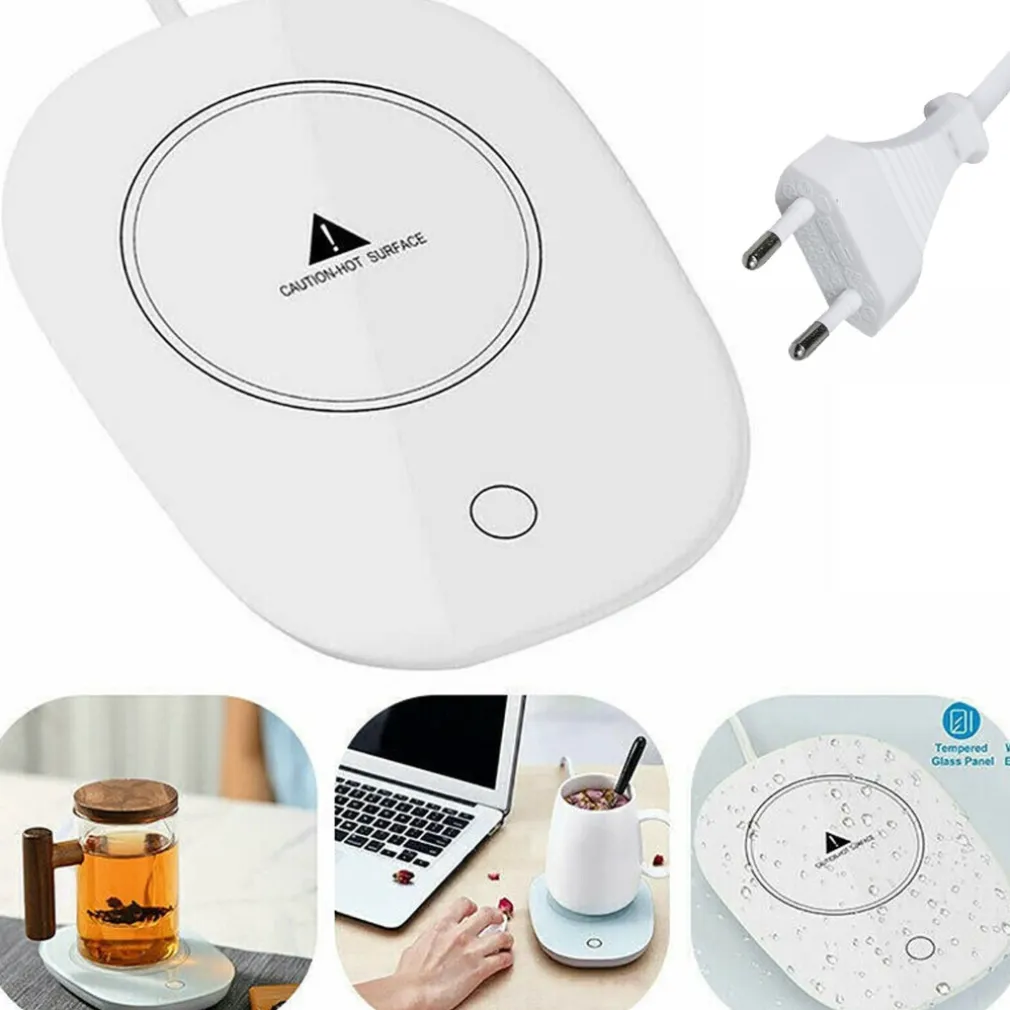 SCALDA TAZZA ELETTRICO BEVANDE Tè CAFFè LATTE PORTATILE CALORE CASA UFFICIO 220V