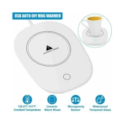 SCALDA TAZZA ELETTRICO BEVANDE Tè CAFFè LATTE PORTATILE CALORE CASA UFFICIO 220V