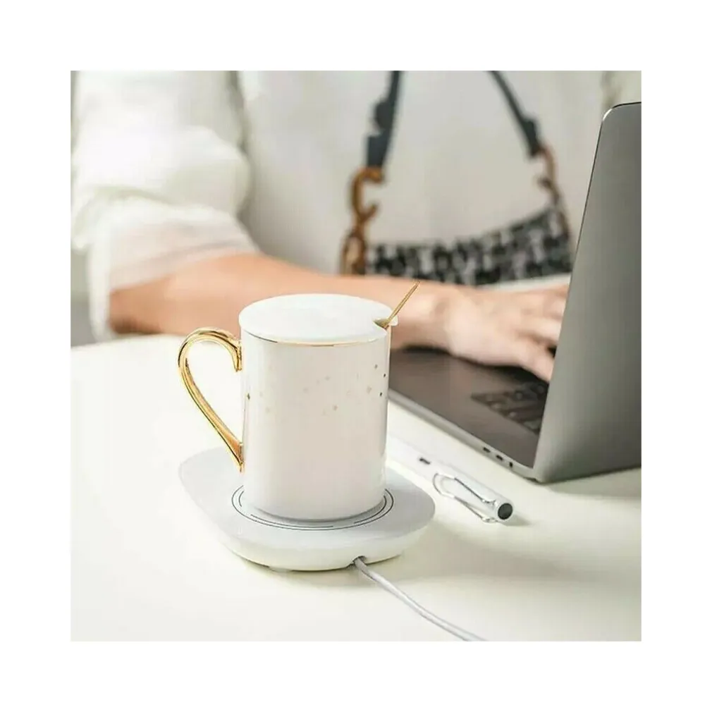 SCALDA TAZZA ELETTRICO BEVANDE Tè CAFFè LATTE PORTATILE CALORE CASA UFFICIO 220V