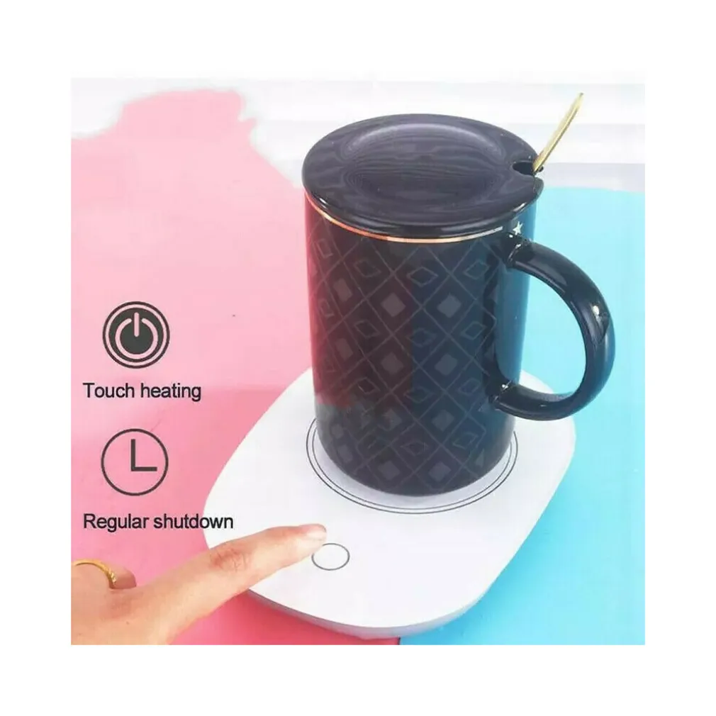 SCALDA TAZZA ELETTRICO BEVANDE Tè CAFFè LATTE PORTATILE CALORE CASA UFFICIO 220V