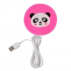 SCALDATAZZA BICCHIERE CARTOON SILICONE PANDA USB ELETTRICO SCALDA SOTTOBICCHIERE