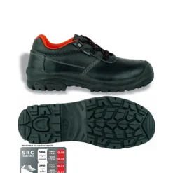 SCARPA DA LAVORO BASSA PELLE TALLINN COFRA ANTINFORTUNISTICA CON PROTEZIONI