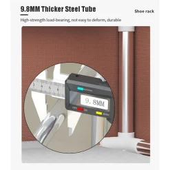 SCARPIERA A 9 RIPIANI COPERTURA ANTIPOLVERE ORGANIZER CORRIDOIO INGRESSO 58X30X158CM