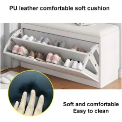 SCARPIERA SALVASPAZIO SLIM ORGANIZZATORE SCARPE IN LEGNO DESIGN MODERNO DECORAZIONI CASA