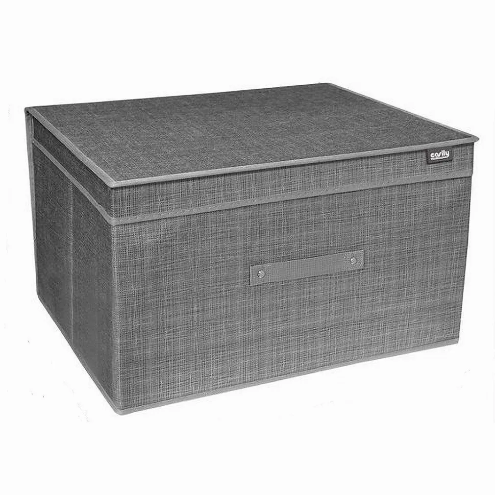 SCATOLA BOX SALVASPAZIO PORTATUTTO CONTENITORE ORGANIZER 60 X 40 X 30 CM 69696