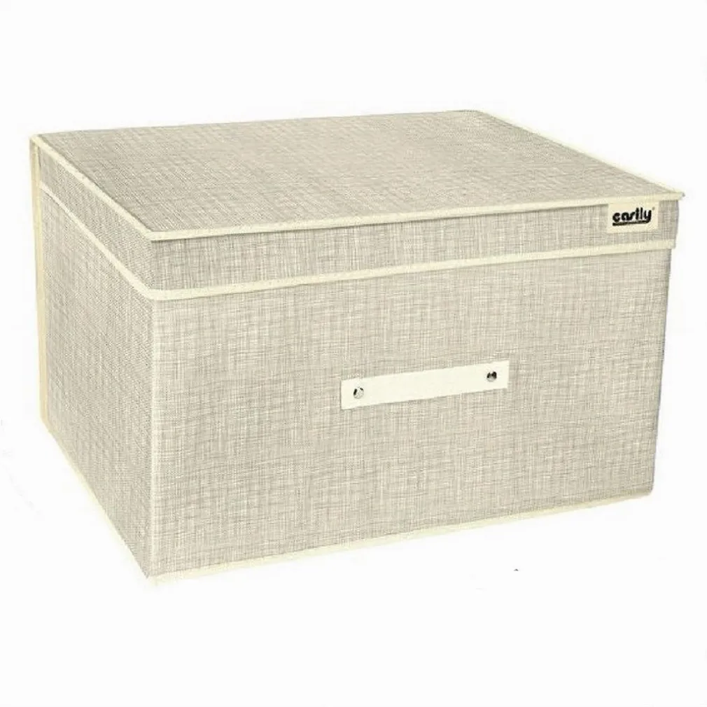 SCATOLA BOX SALVASPAZIO PORTATUTTO CONTENITORE ORGANIZER 60 X 40 X 30 CM 69696