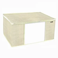 SCATOLA BOX SALVASPAZIO PORTATUTTO CONTENITORE ORGANIZER 45 X 30 X 20 CM 69709