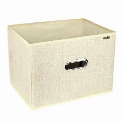 SCATOLA PORTA DOCUMENTI DI ARCHIVIAZIONE UFFICIO BOX PORTATUTTO 33X23X23CM 69687