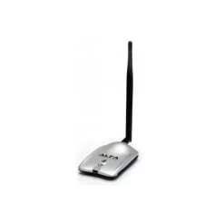 SCHEDA ANTENNA WIRELESS WIFI 11Mbps USB ALTA POTENZA 5 dBi PC FISSI NOTEBOOK