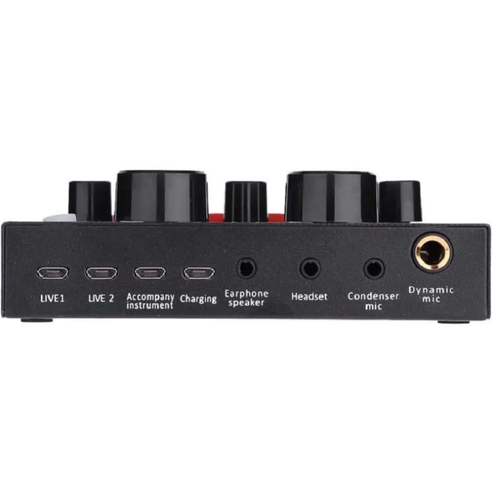 SCHEDA AUDIO V8 CAMBIA VOCE CONVERSIONE EFFETTI SONORI MIXER REGISTRAZIONE USB
