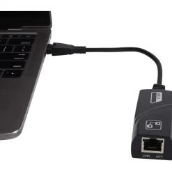 SCHEDA DA USB A INTERNET ABS STABILE AMBIENTALE USB 3.0 GIGABIT ETHERNET Q-C28