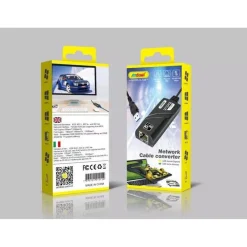 SCHEDA DA USB A INTERNET ABS STABILE AMBIENTALE USB 3.0 GIGABIT ETHERNET Q-C28