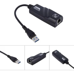 SCHEDA DA USB A INTERNET ABS STABILE AMBIENTALE USB 3.0 GIGABIT ETHERNET Q-C28