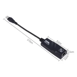 SCHEDA DA USB A INTERNET ABS STABILE AMBIENTALE USB 3.0 GIGABIT ETHERNET Q-C28