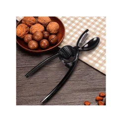 SCHIACCIANOCI 2 IN 1 APRICASTAGNE MULTIFUNZIONE IN METALLO SPACCA CASTAGNE NERO