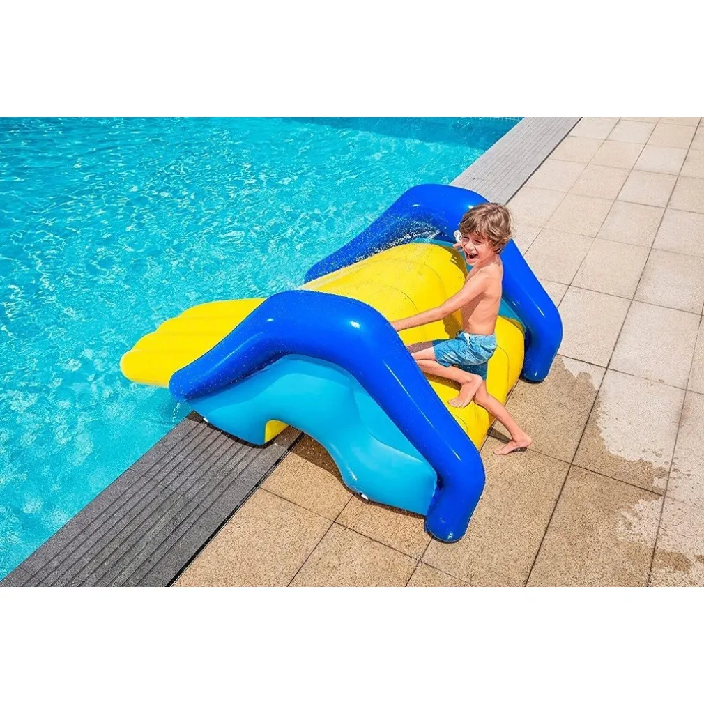 SCIVOLO GONFIABILE GIGANTE PER PISCINE INTERRATE 247X124X100CM PER BAMBINI 52453