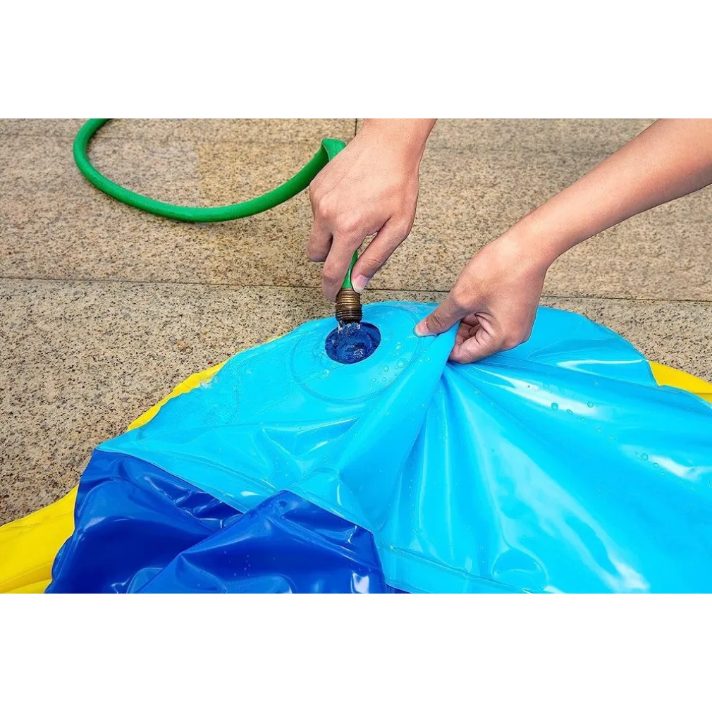 SCIVOLO GONFIABILE GIGANTE PER PISCINE INTERRATE 247X124X100CM PER BAMBINI 52453