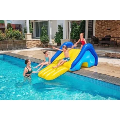 SCIVOLO GONFIABILE GIGANTE PER PISCINE INTERRATE 247X124X100CM PER BAMBINI 52453