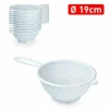 SCOLAPASTA COLINO SETACCIO ROTONDO IN PLASTICA DIAMETRO 19CM CON MANICO CUCINA