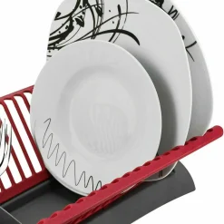 SCOLAPIATTI COLA PIATTI IN PLASTICA CON SCOLA POSATE CUCINA 46 X 26 X 14 CM