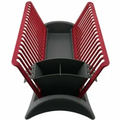 SCOLAPIATTI COLA PIATTI IN PLASTICA CON SCOLA POSATE CUCINA 46 X 26 X 14 CM